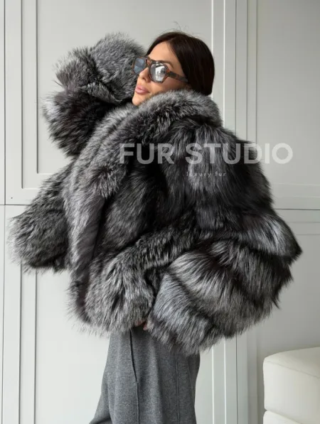 Женская шуба из чернобурки Winter Lover - фото 13