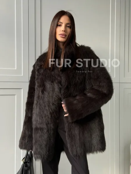 Женская дубленка из тосканы - фото 13