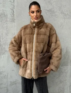 Норковая куртка - фото 7