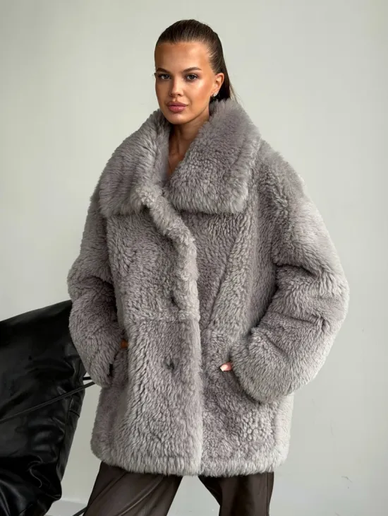 Полушубок из овчины - фото 0