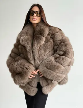 Шуба из меха финского песца - фото 6