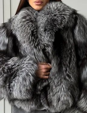 Женская шуба из чернобурки Winter Lover - фото 1