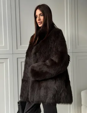 Женская дубленка из тосканы - фото 11