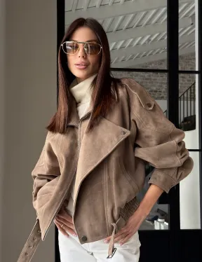 Куртка - бомбер весенняя оверсайз - фото 20