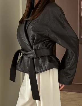 Куртка из натуральной кожи PREMIUM COLLECTION - фото 3